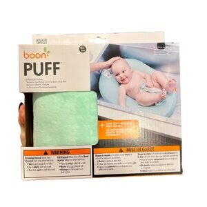 🛁 Boon PUFF Inflatable Baby Bather – New in Box (0–6 Months)